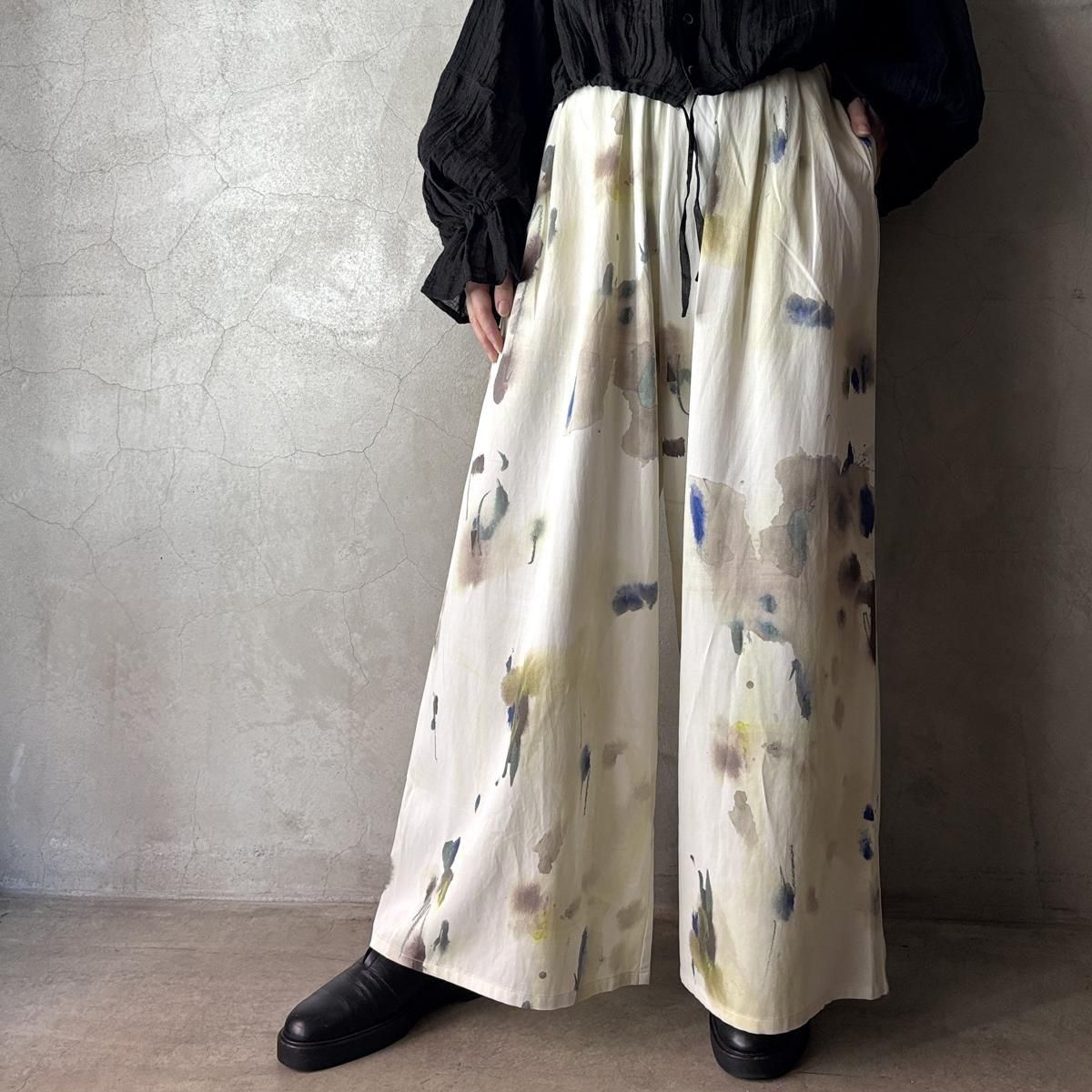 パンツ kisaki Chika Higashi × suzuki takayuki / gathered pants