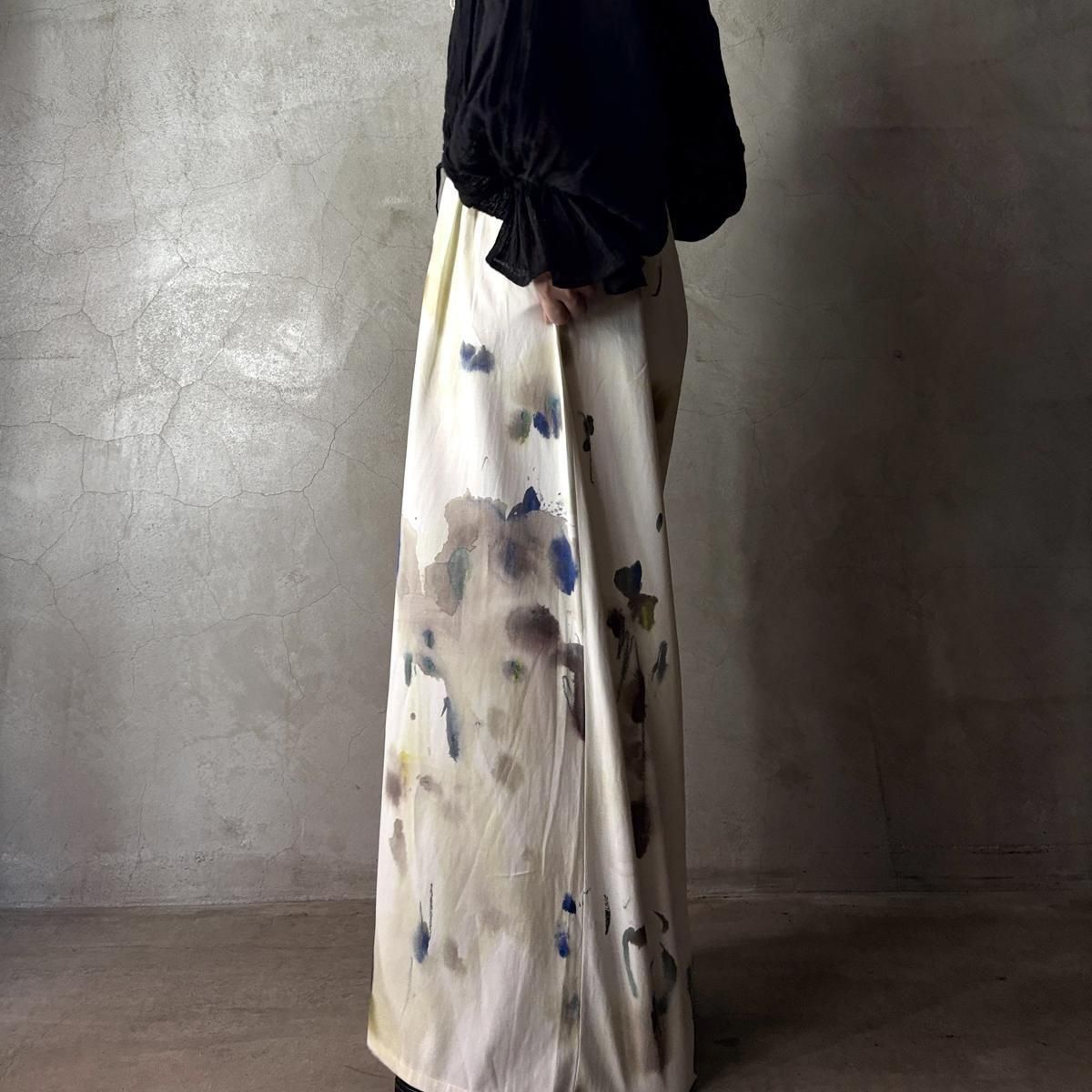 ゆかきちページ AMBIDEX Store △〇tulip lace jacquard スカート(F クロ): FLAT