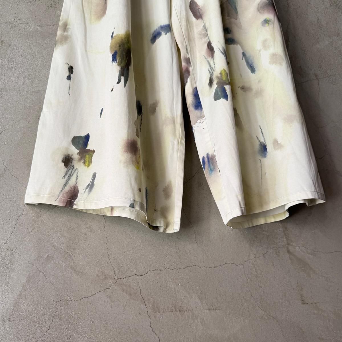 Chika Higashi  suzuki takayuki  ҥ  業  gathered pants / dot of lichens 