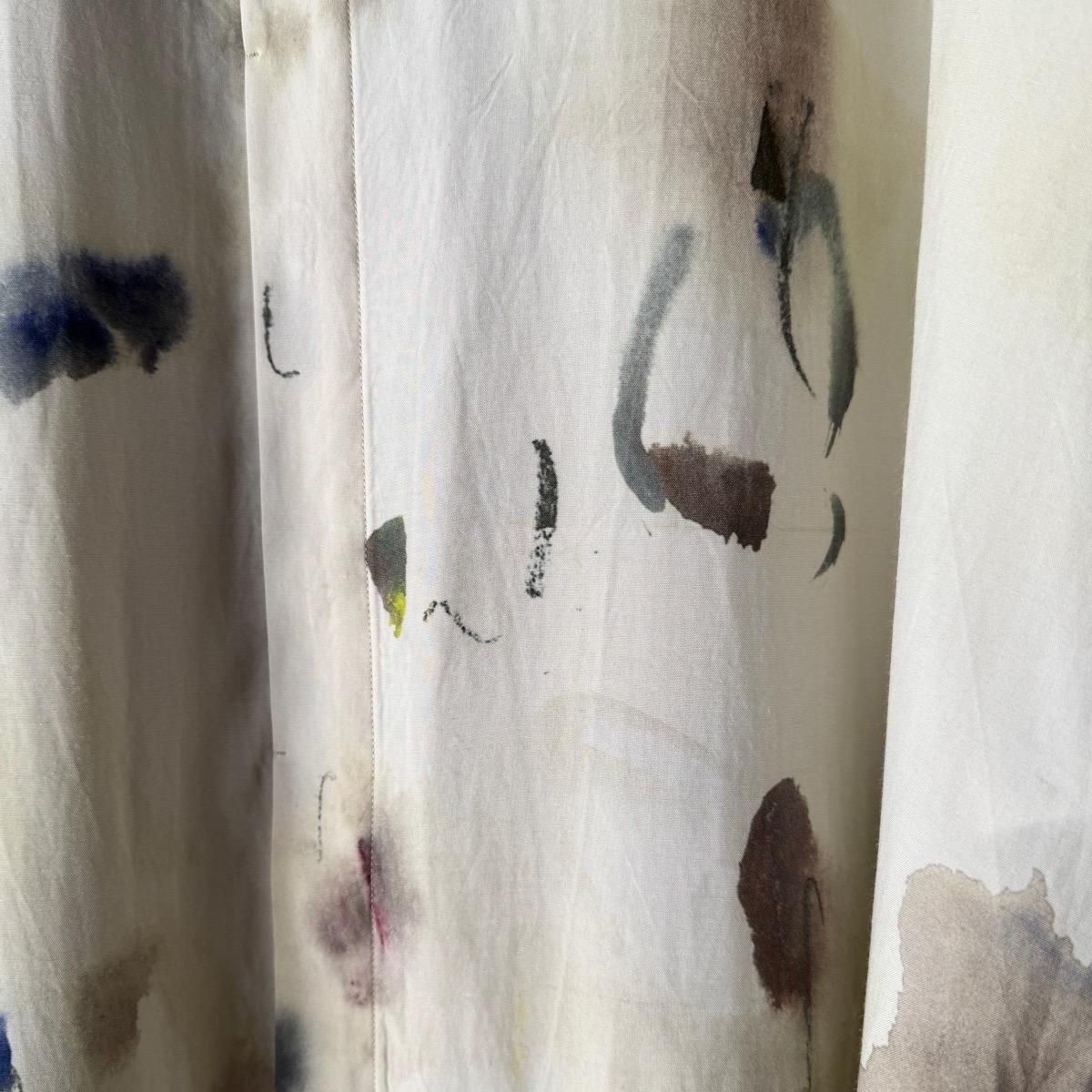 Chika Higashi  suzuki takayuki  ҥ  業  roomy shirt / dot of lichens 