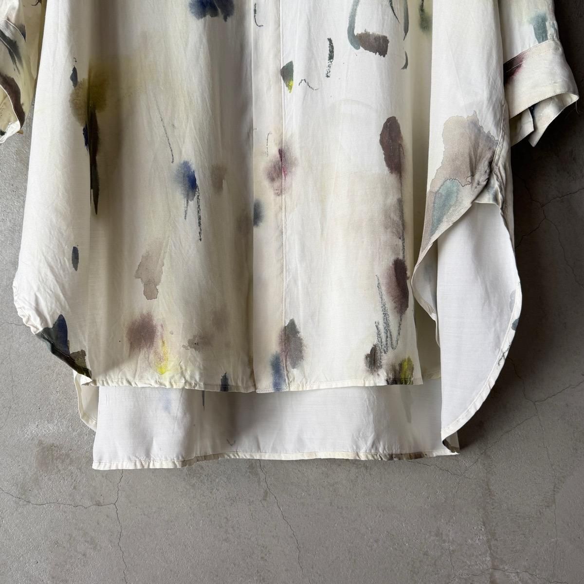 Chika Higashi  suzuki takayuki  ҥ  業  roomy shirt / dot of lichens 