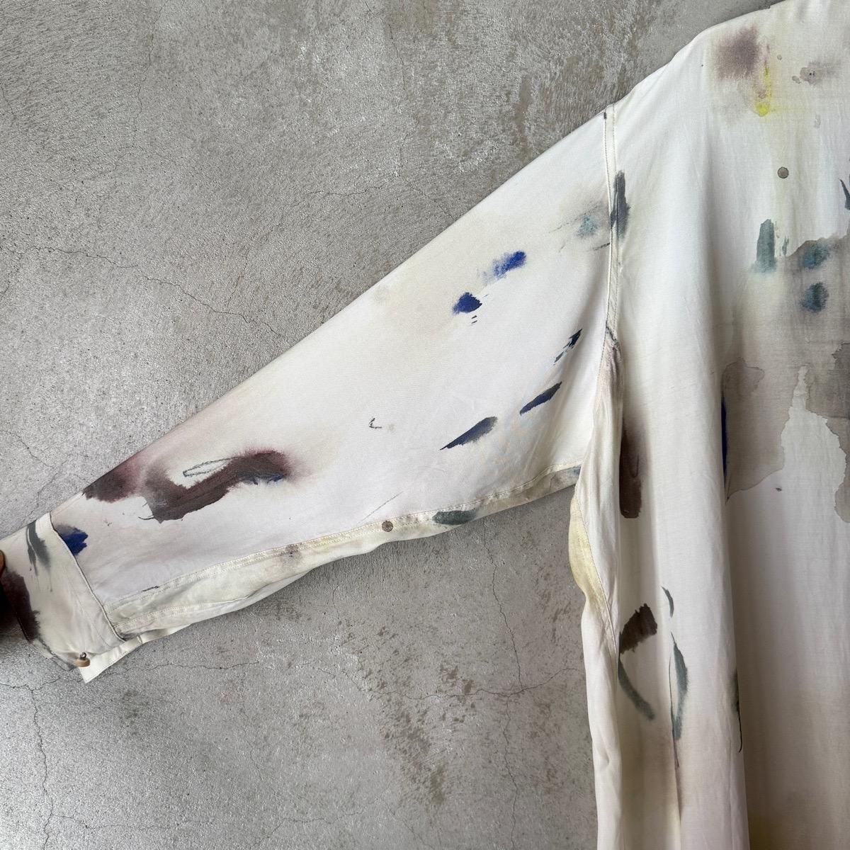 Chika Higashi  suzuki takayuki  ҥ  業  roomy shirt / dot of lichens 