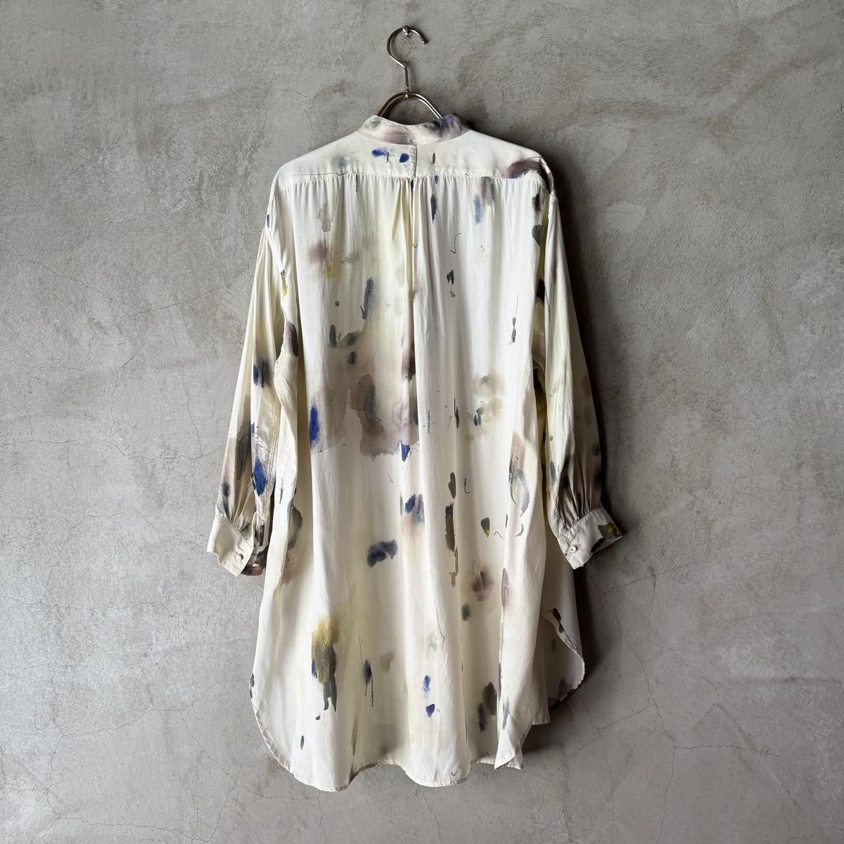 Chika Higashi  suzuki takayuki  ҥ  業  roomy shirt / dot of lichens 