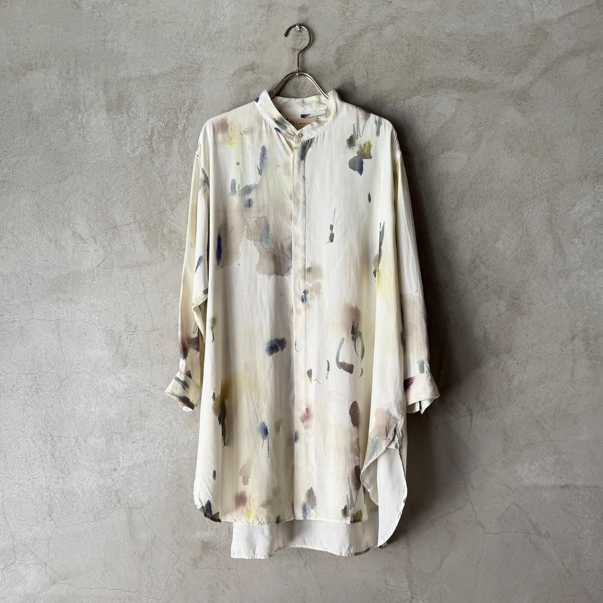 Chika Higashi  suzuki takayuki  ҥ  業  roomy shirt / dot of lichens 