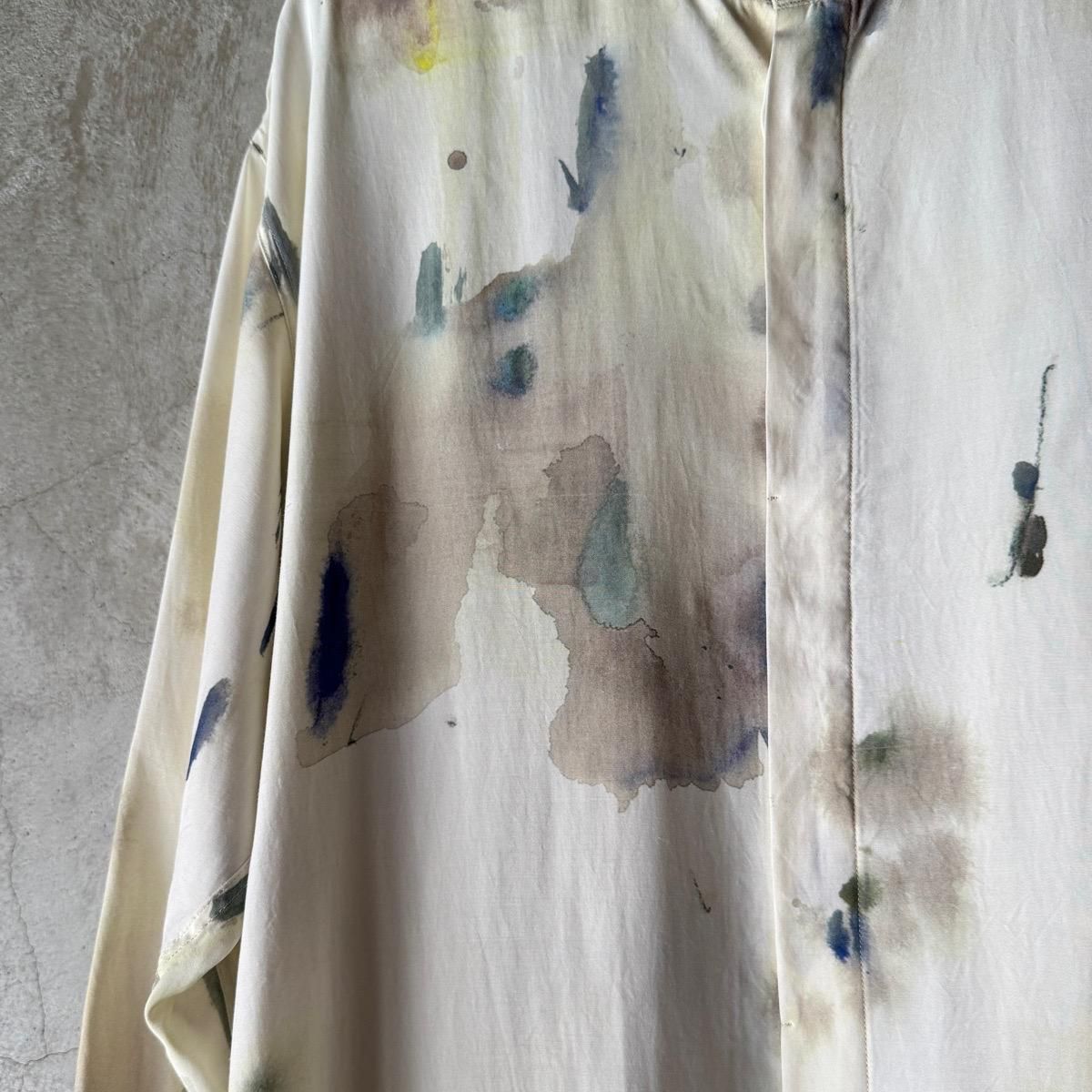Chika Higashi  suzuki takayuki  ҥ  業  roomy shirt / dot of lichens 