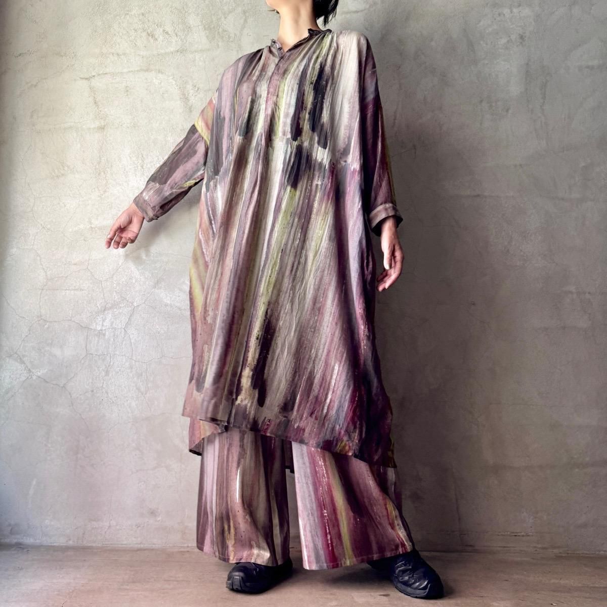 Chika Higashi × suzuki takayuki / gathered pants