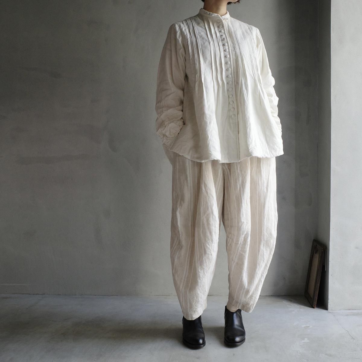 <img class='new_mark_img1' src='https://img.shop-pro.jp/img/new/icons13.gif' style='border:none;display:inline;margin:0px;padding:0px;width:auto;' />HALLELUJAH 8, Chemise de Bapteme Model 1920'sʥϥ ꥹ֥饦 1920ǯ Off White