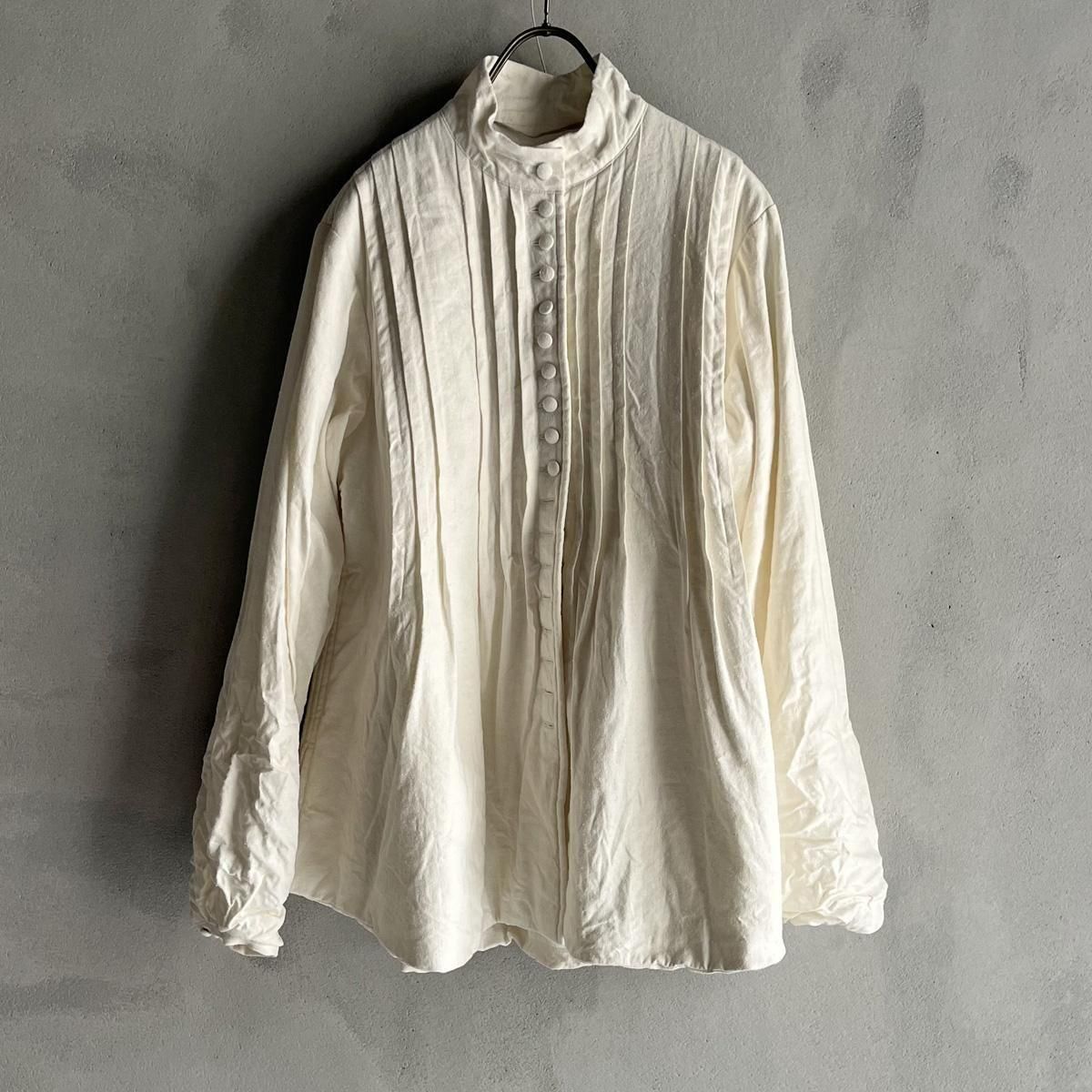 <img class='new_mark_img1' src='https://img.shop-pro.jp/img/new/icons13.gif' style='border:none;display:inline;margin:0px;padding:0px;width:auto;' />HALLELUJAH 8, Chemise de Bapteme Model 1920'sʥϥ ꥹ֥饦 1920ǯ Off White