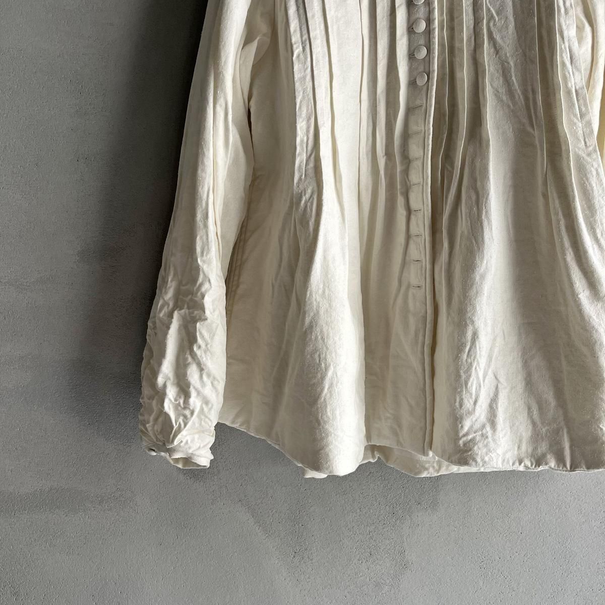 <img class='new_mark_img1' src='https://img.shop-pro.jp/img/new/icons13.gif' style='border:none;display:inline;margin:0px;padding:0px;width:auto;' />HALLELUJAH 8, Chemise de Bapteme Model 1920'sʥϥ ꥹ֥饦 1920ǯ Off White