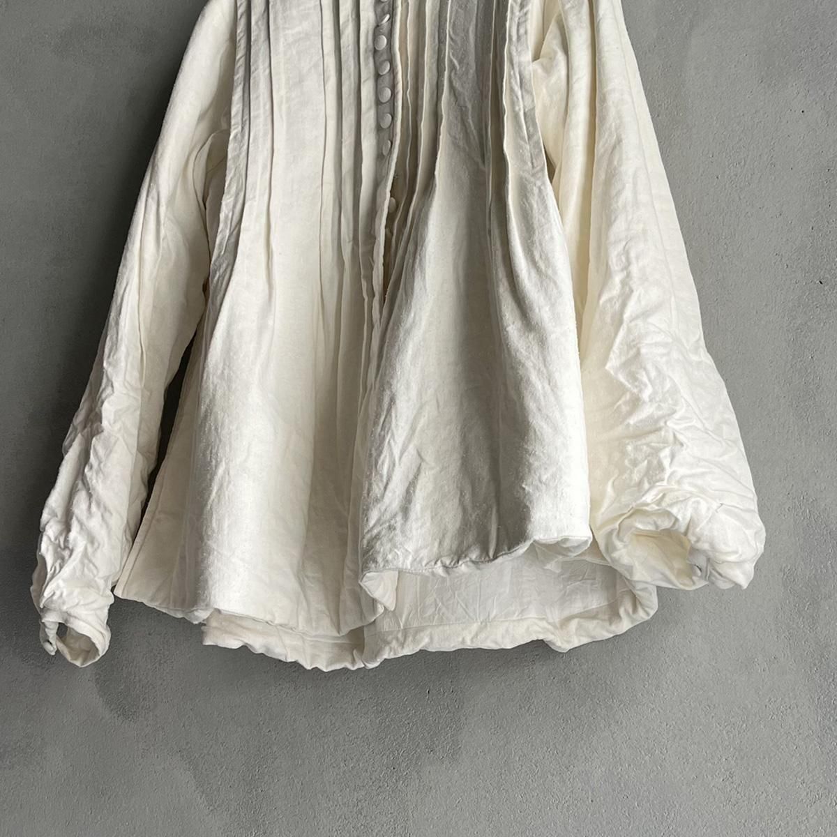 <img class='new_mark_img1' src='https://img.shop-pro.jp/img/new/icons13.gif' style='border:none;display:inline;margin:0px;padding:0px;width:auto;' />HALLELUJAH 8, Chemise de Bapteme Model 1920'sʥϥ ꥹ֥饦 1920ǯ Off White