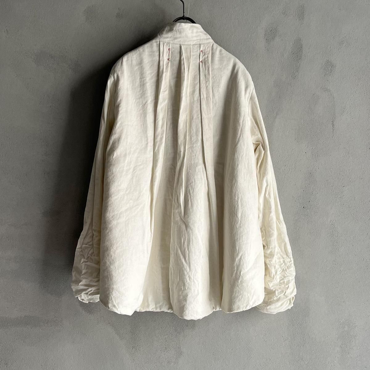 <img class='new_mark_img1' src='https://img.shop-pro.jp/img/new/icons13.gif' style='border:none;display:inline;margin:0px;padding:0px;width:auto;' />HALLELUJAH 8, Chemise de Bapteme Model 1920'sʥϥ ꥹ֥饦 1920ǯ Off White