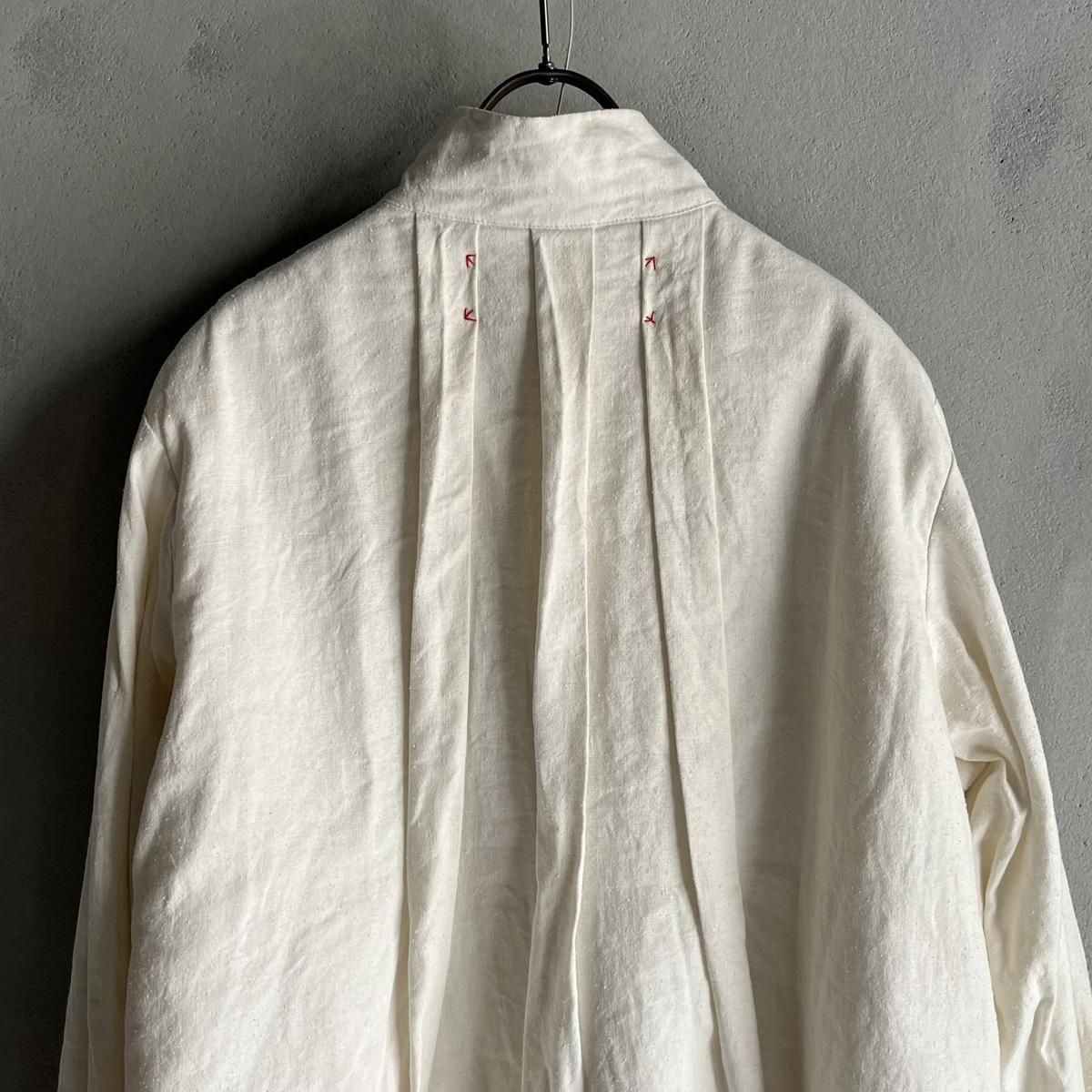 <img class='new_mark_img1' src='https://img.shop-pro.jp/img/new/icons13.gif' style='border:none;display:inline;margin:0px;padding:0px;width:auto;' />HALLELUJAH 8, Chemise de Bapteme Model 1920'sʥϥ ꥹ֥饦 1920ǯ Off White