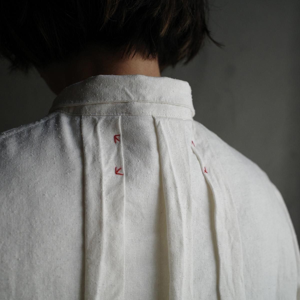 <img class='new_mark_img1' src='https://img.shop-pro.jp/img/new/icons13.gif' style='border:none;display:inline;margin:0px;padding:0px;width:auto;' />HALLELUJAH 8, Chemise de Bapteme Model 1920'sʥϥ ꥹ֥饦 1920ǯ Off White