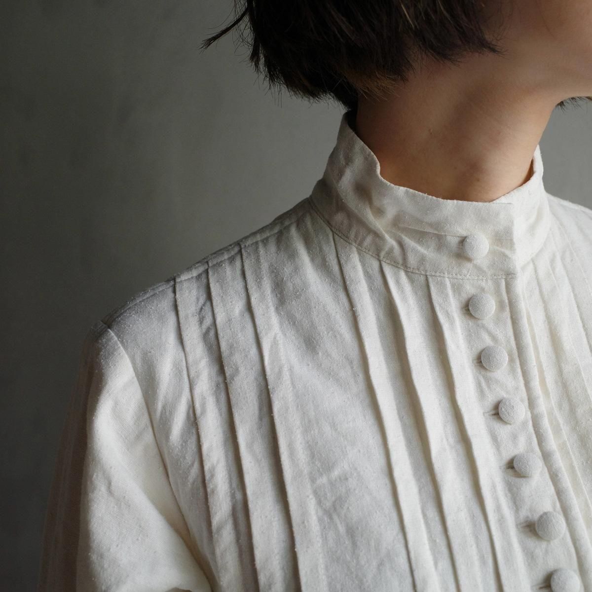 <img class='new_mark_img1' src='https://img.shop-pro.jp/img/new/icons13.gif' style='border:none;display:inline;margin:0px;padding:0px;width:auto;' />HALLELUJAH 8, Chemise de Bapteme Model 1920'sʥϥ ꥹ֥饦 1920ǯ Off White