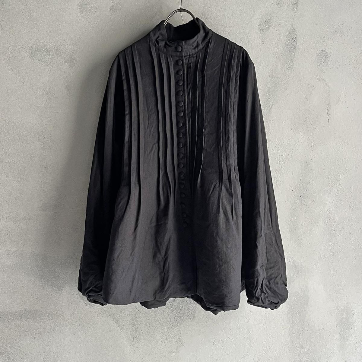 <img class='new_mark_img1' src='https://img.shop-pro.jp/img/new/icons13.gif' style='border:none;display:inline;margin:0px;padding:0px;width:auto;' />HALLELUJAH 8, Chemise de Bapteme Model 1920'sʥϥ䡡ꥹ ֥饦 1920ǯ Black