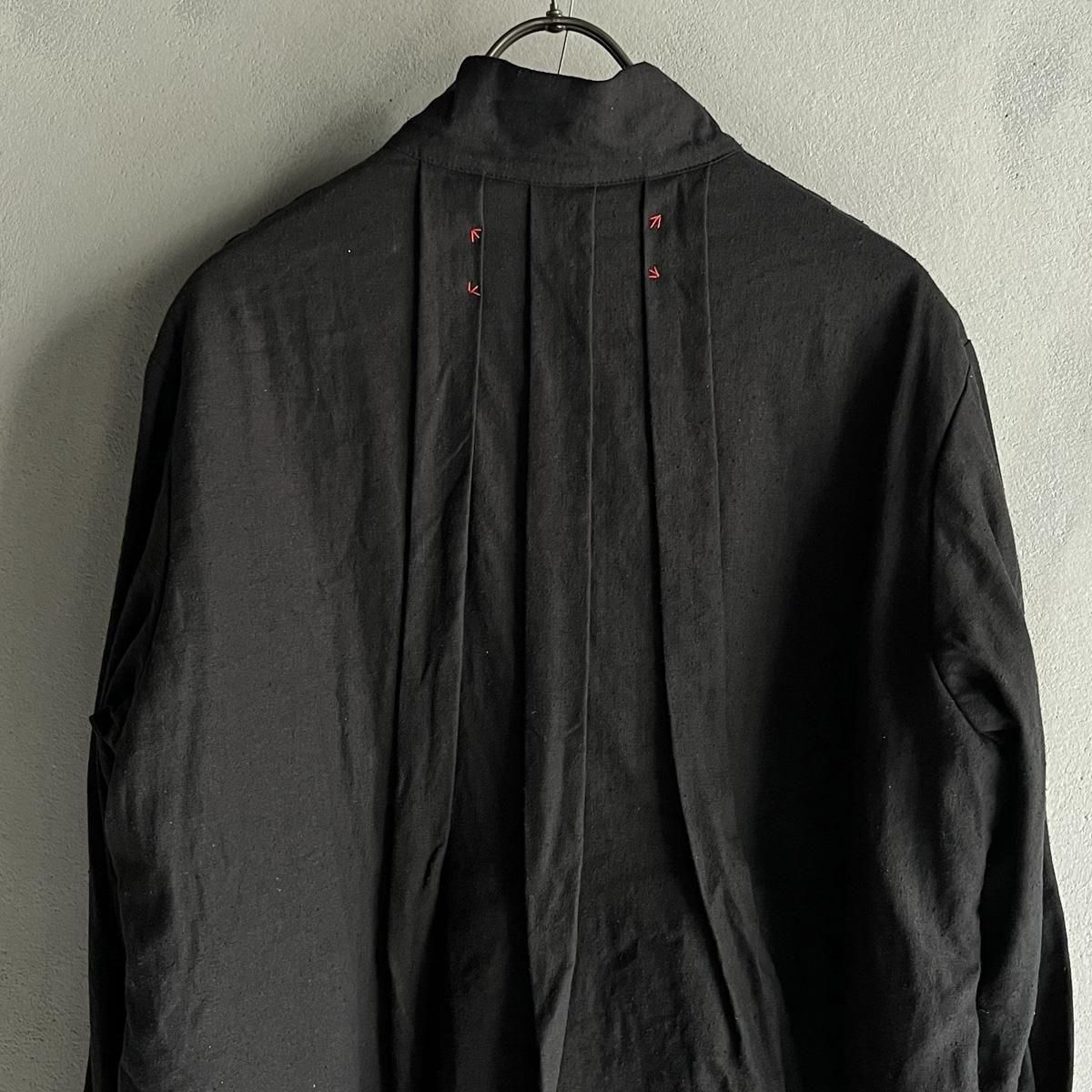 <img class='new_mark_img1' src='https://img.shop-pro.jp/img/new/icons13.gif' style='border:none;display:inline;margin:0px;padding:0px;width:auto;' />HALLELUJAH 8, Chemise de Bapteme Model 1920'sʥϥ䡡ꥹ ֥饦 1920ǯ Black