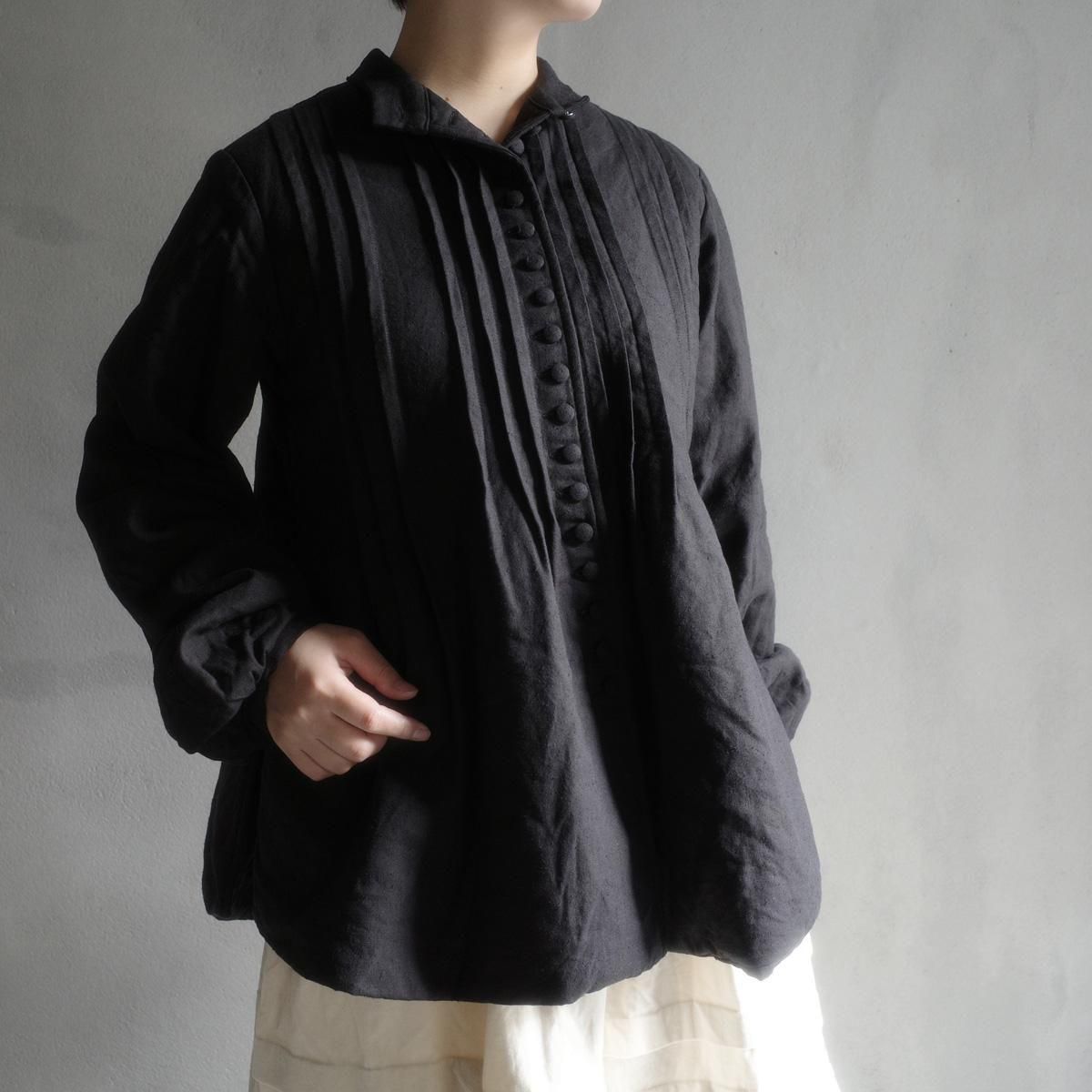 <img class='new_mark_img1' src='https://img.shop-pro.jp/img/new/icons13.gif' style='border:none;display:inline;margin:0px;padding:0px;width:auto;' />HALLELUJAH 8, Chemise de Bapteme Model 1920'sʥϥ䡡ꥹ ֥饦 1920ǯ Black