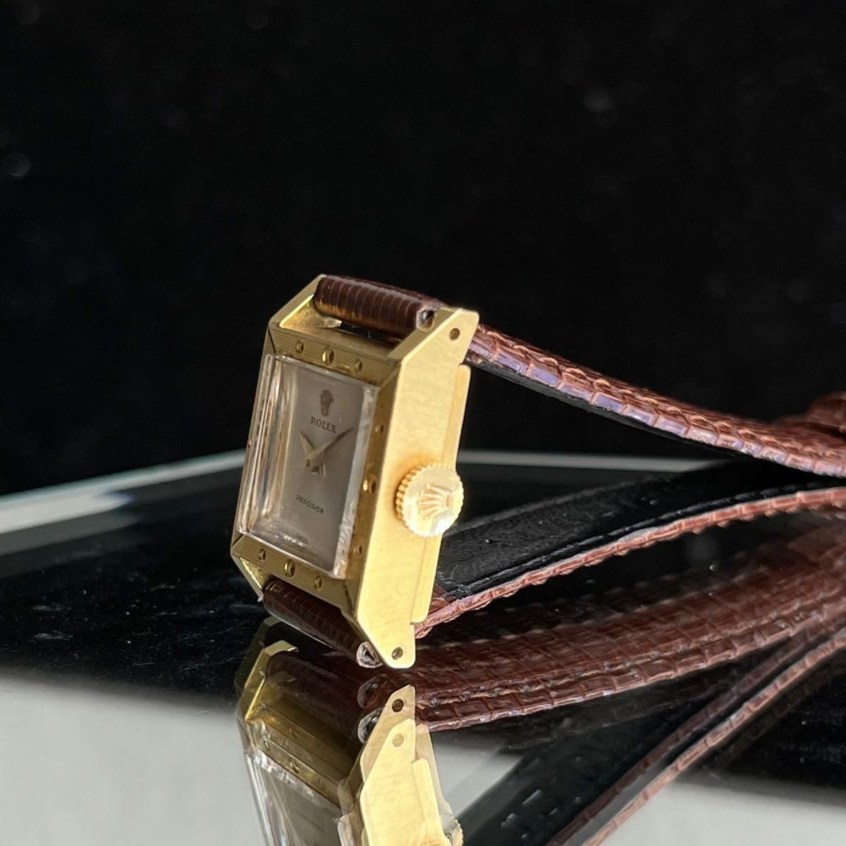 ROLEX PRECISION（ロレックス プレシジョン）18KYG ドットベゼル 純正