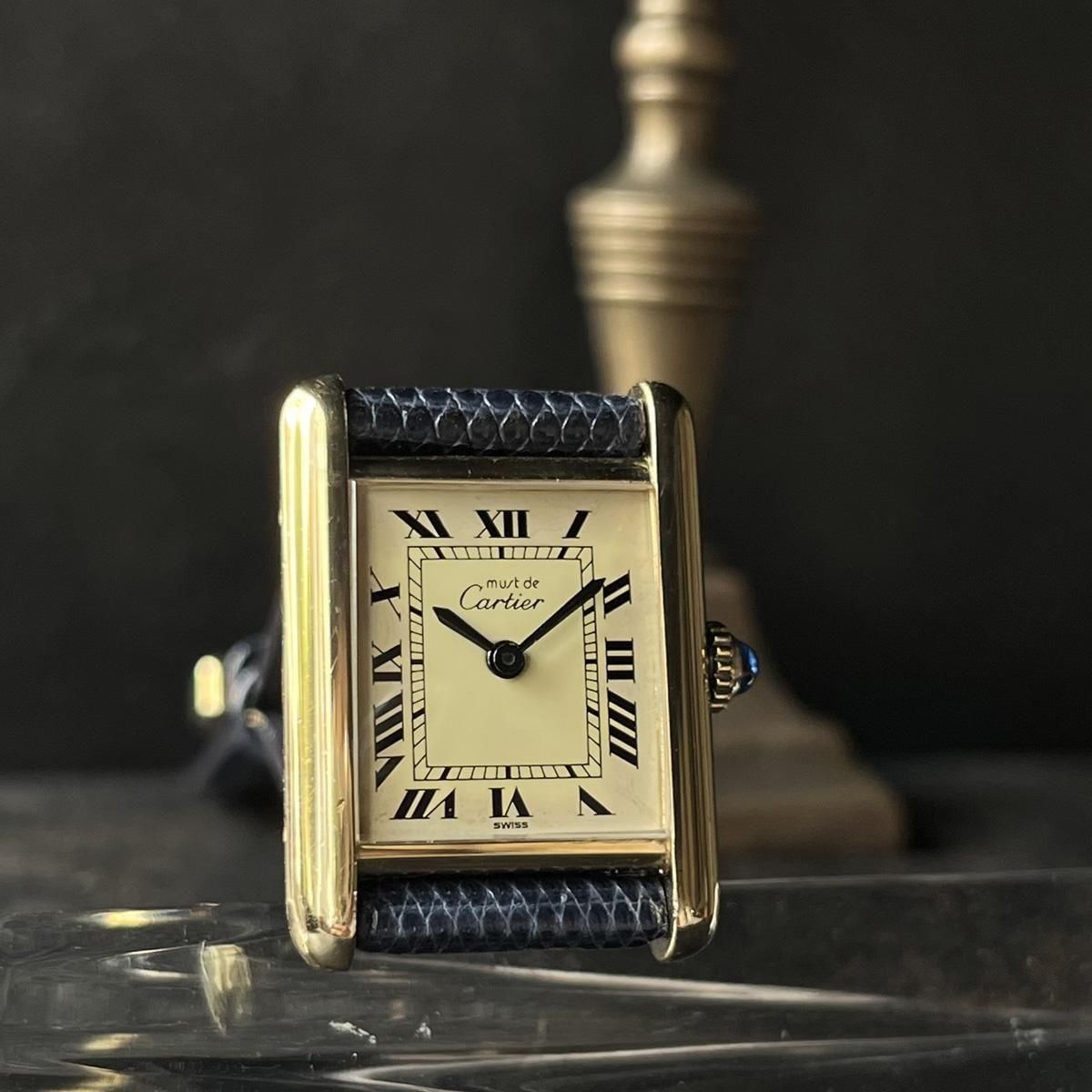 正規品　Cartier 腕時計 アンティーク　タンク　BOX カタログ有 正規品 Cartier 腕時計 アンティーク タンク BOX カタログ有