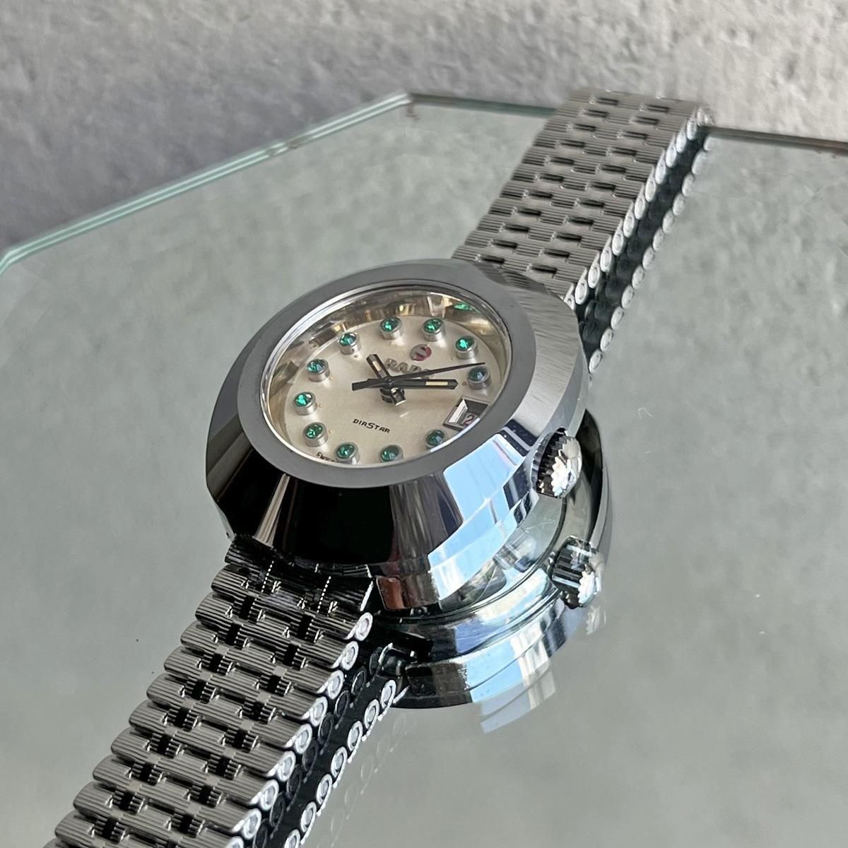 稼動品　RADO ラドー　ダイヤスター　超硬ケース　腕時計　ボーイズ RADO DIASTAR（ラドー ダイヤスター）超硬ケース デイト付 純正