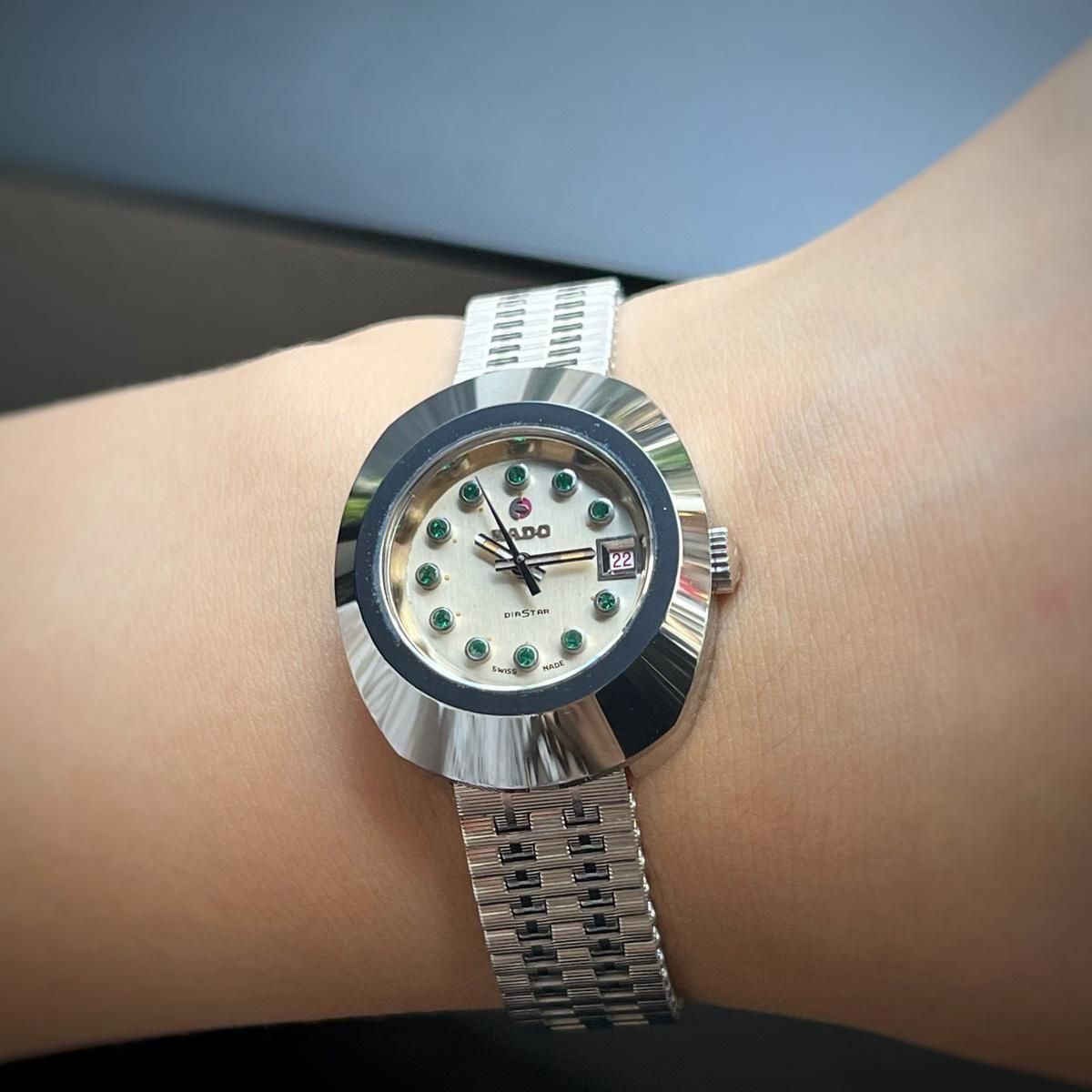 稼動品　RADO ラドー　ダイヤスター　超硬ケース　腕時計　ボーイズ 稼動品 RADO ラドー ダイヤスター 超硬ケース 腕時計 ボーイズ