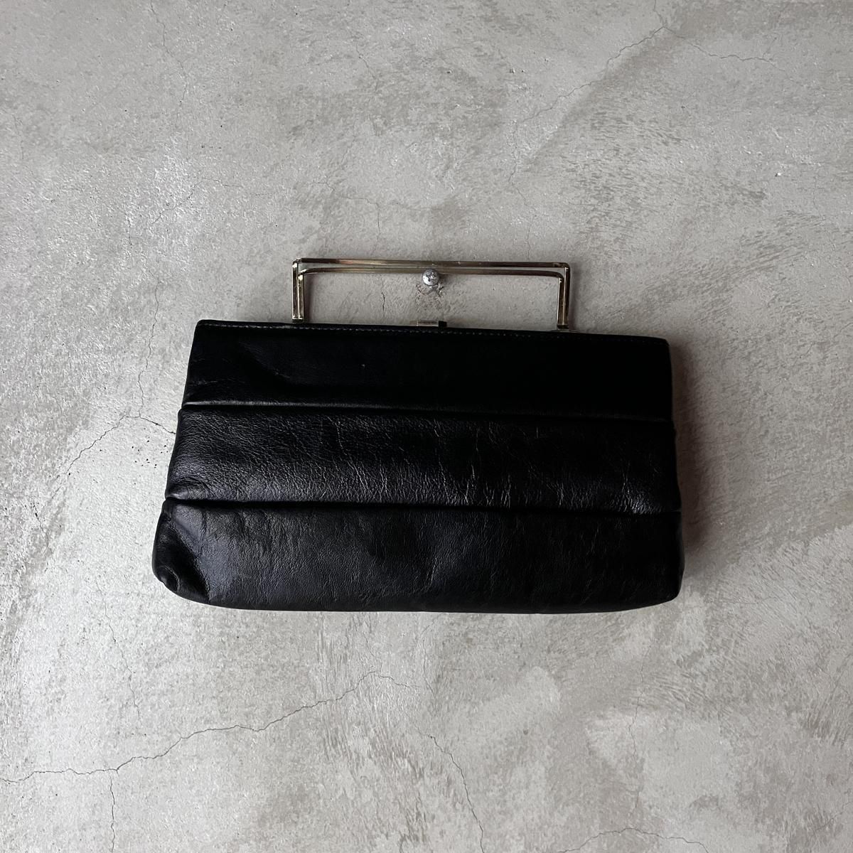 ơ ե 쥶 åХåVintage Leather Clutch Bag