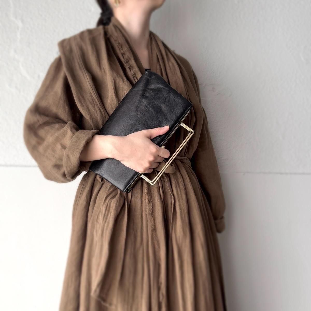ơ ե 쥶 åХåVintage Leather Clutch Bag
