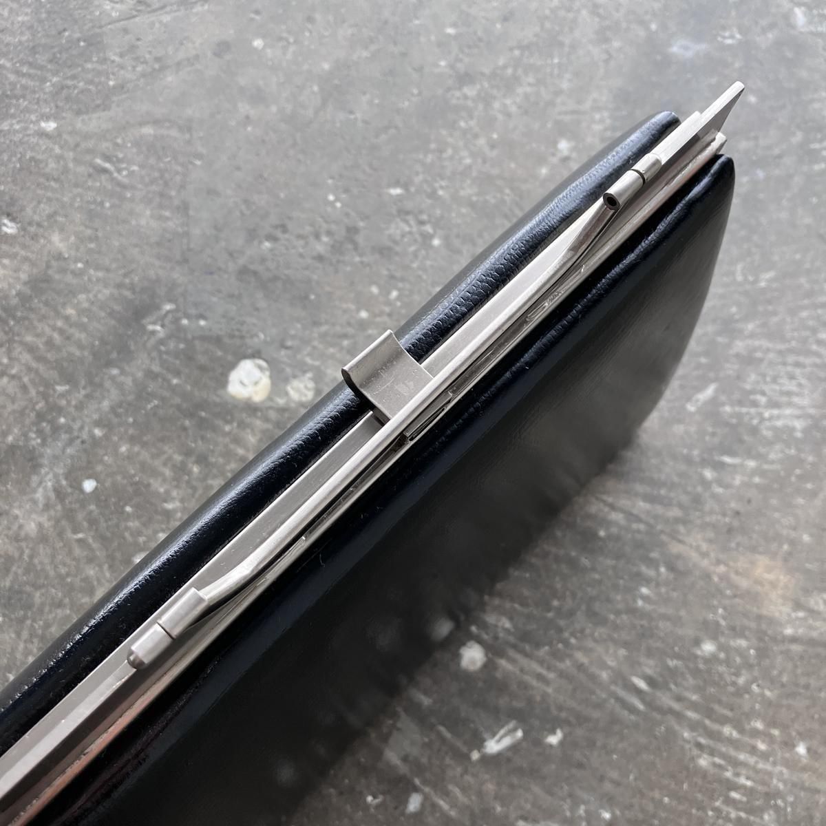 ơ 쥶 åХåVintage Leather Clutch Bag