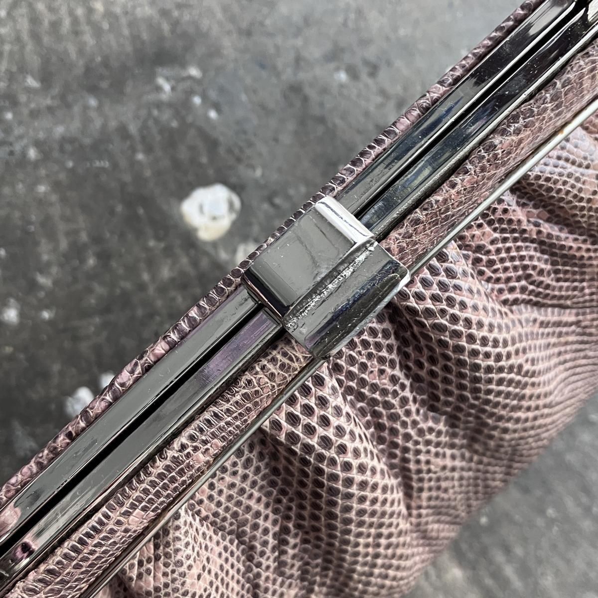 ơ ⡼ԥ 󥰥ޡꥶ ХåVintage Lizard Leather Bag