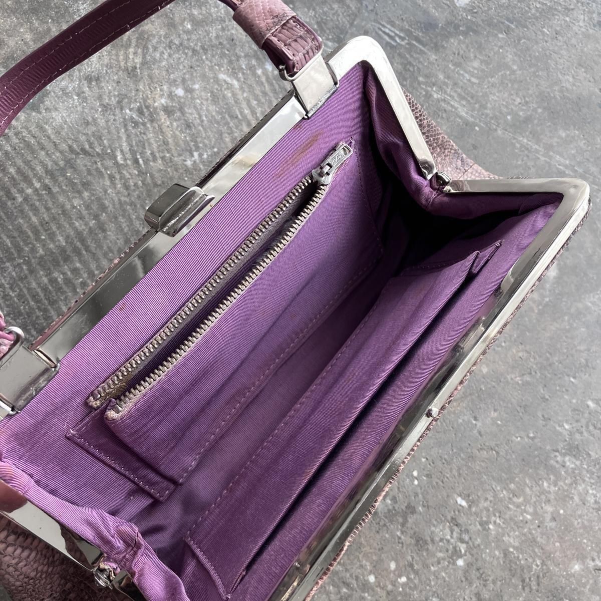 ơ ⡼ԥ 󥰥ޡꥶ ХåVintage Lizard Leather Bag