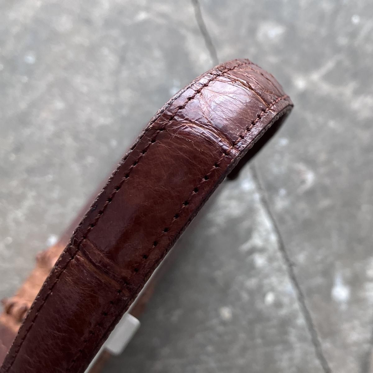 ơ  ХåVintage Crocodile Leather Bag