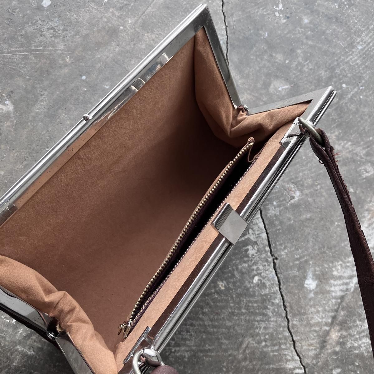 ơ  ХåVintage Crocodile Leather Bag