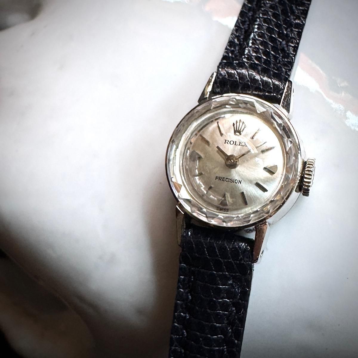 ROLEX PRECISIONʥå ץ쥷18KWG åȥ饹 