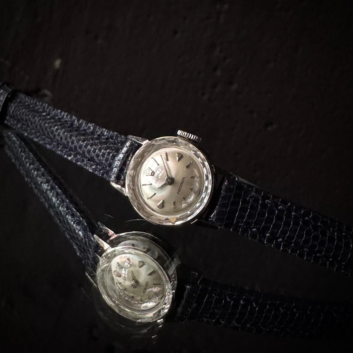 ROLEX PRECISIONʥå ץ쥷18KWG åȥ饹 