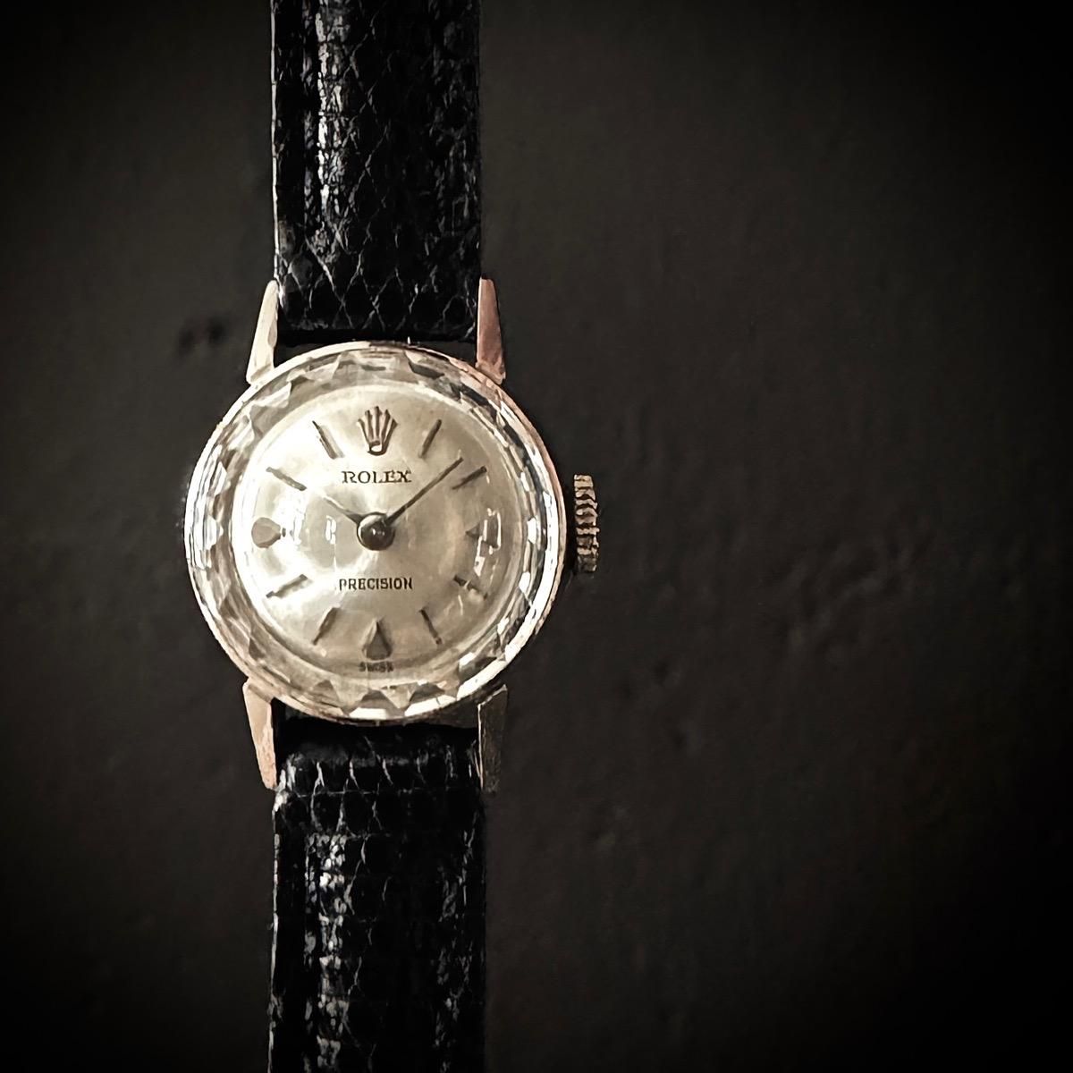 ROLEX PRECISIONʥå ץ쥷18KWG åȥ饹 