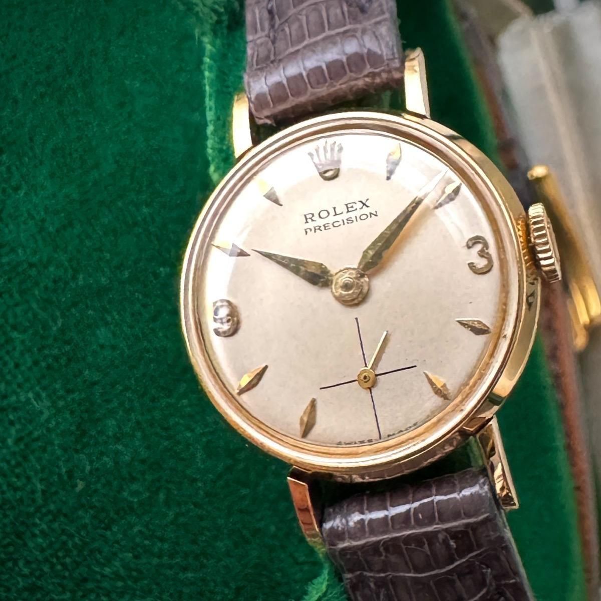 ROLEX PRECISION（ロレックス プレシジョン）18KYG スモールセコンド