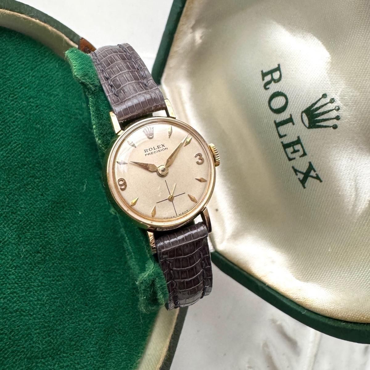 ROLEX PRECISIONʥå ץ쥷18KYG ⡼륻