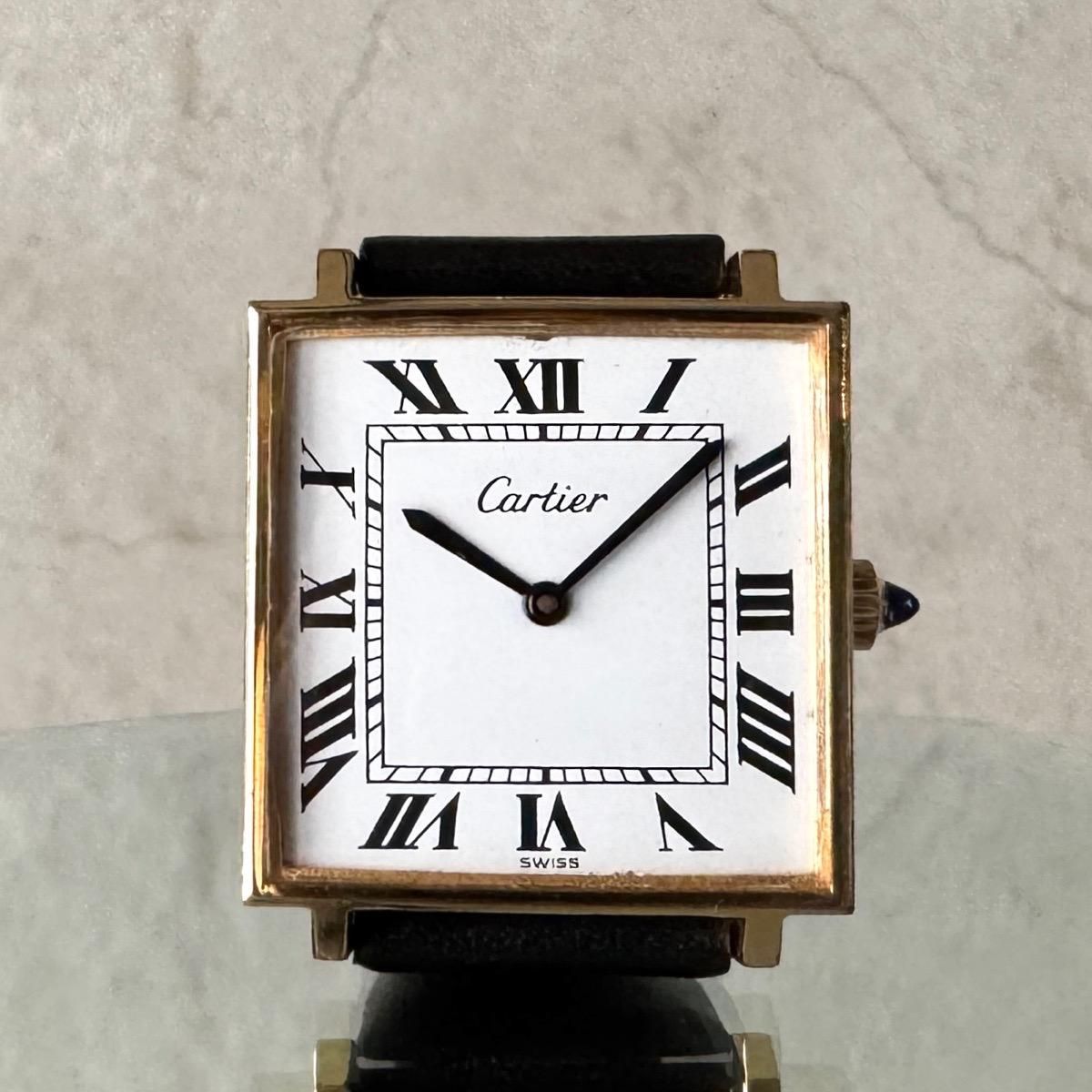 Cartier Pre must ʥƥ ץޥȡSquare LM 18Kĥ ˤƷ塼 