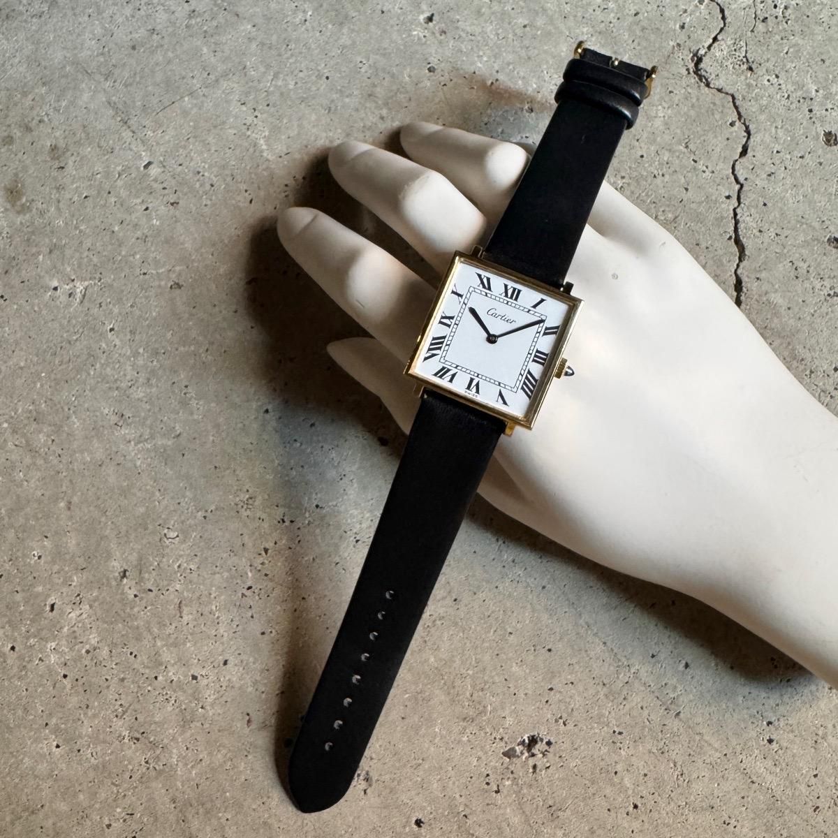 Cartier Pre must ʥƥ ץޥȡSquare LM 18Kĥ ˤƷ塼 