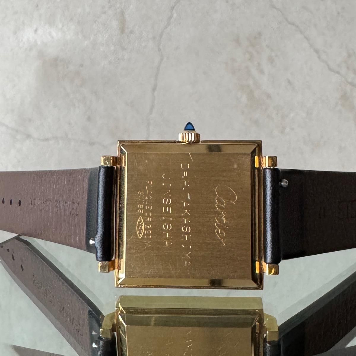 Cartier Pre must ʥƥ ץޥȡSquare LM 18Kĥ ˤƷ塼 