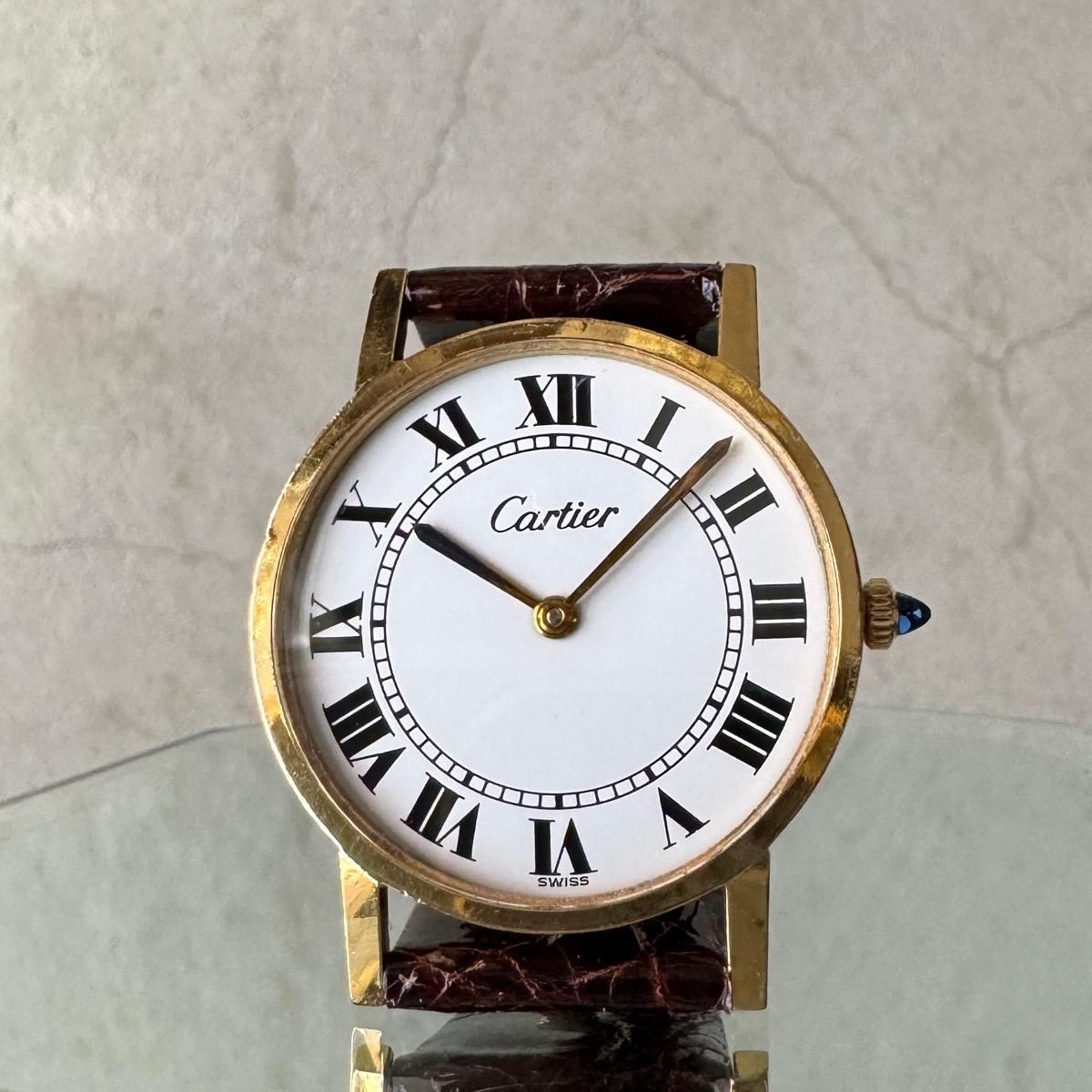 Cartier Pre must ʥƥ ץޥȡRonde LM 18Kĥ ˤƷ塼 