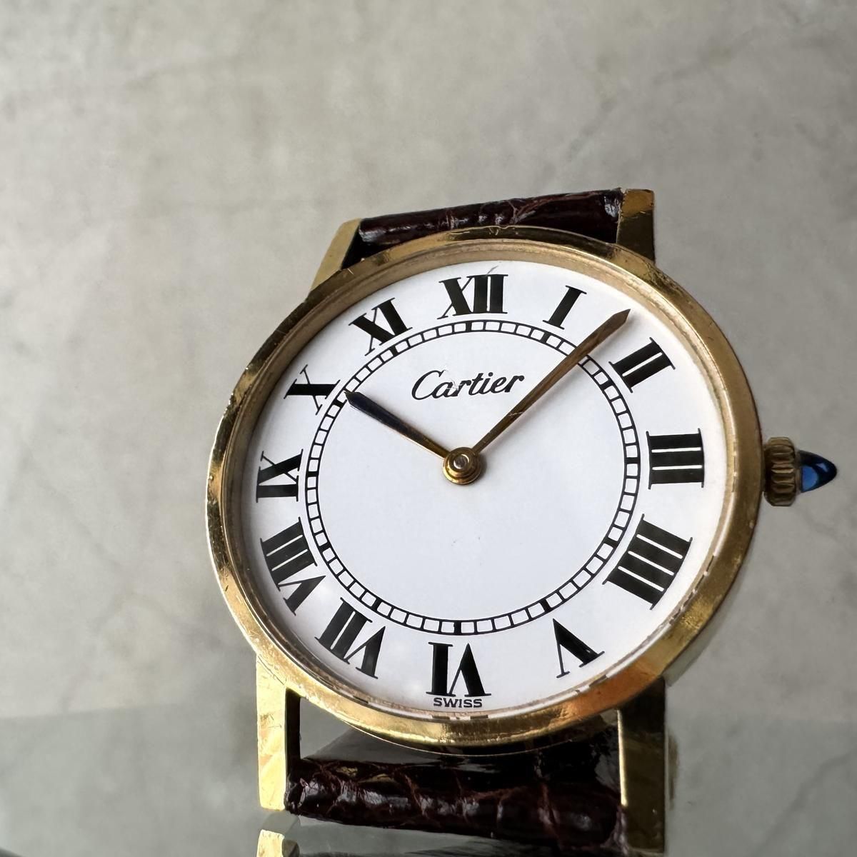 Cartier Pre must ʥƥ ץޥȡRonde LM 18Kĥ ˤƷ塼 