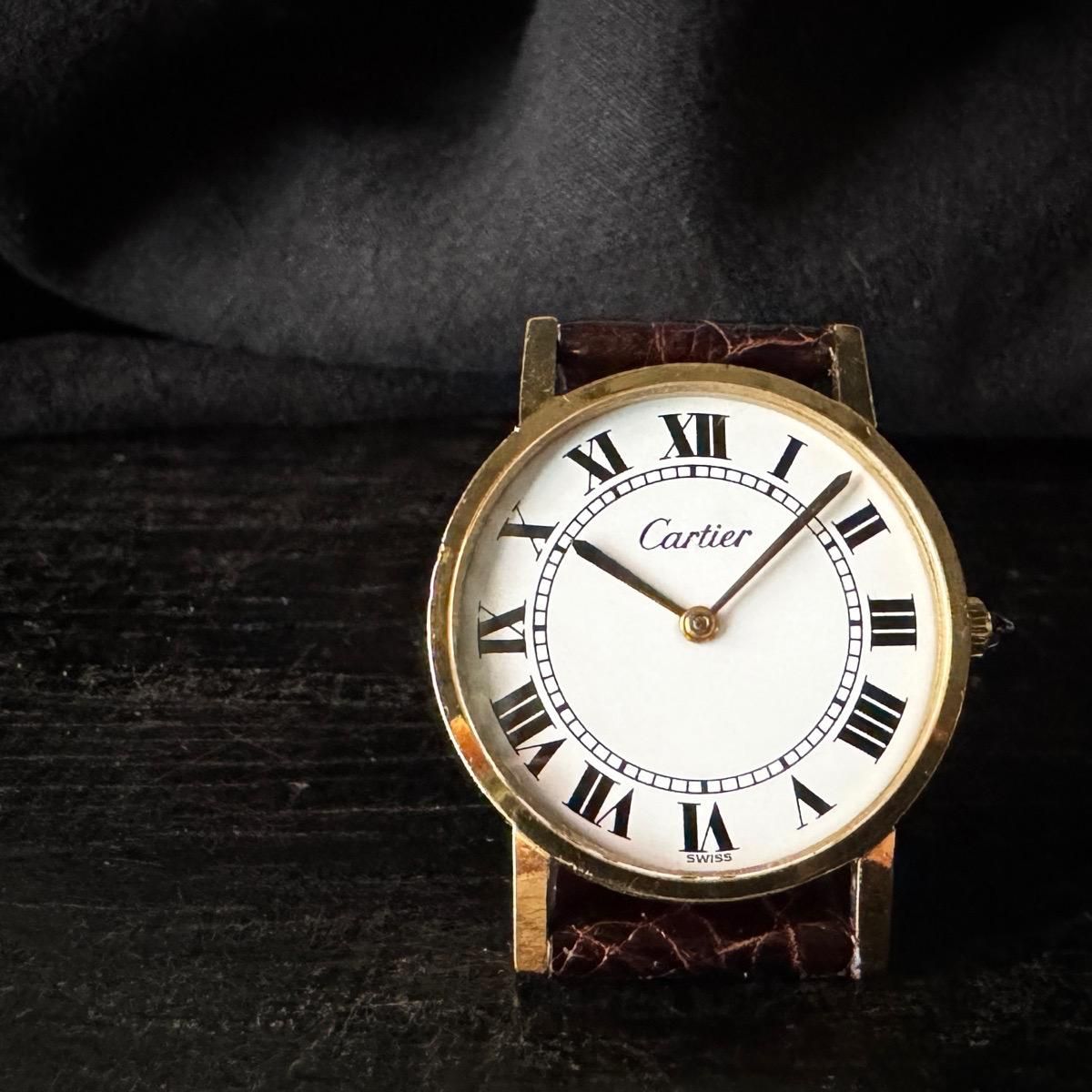 Cartier Pre must ʥƥ ץޥȡRonde LM 18Kĥ ˤƷ塼 