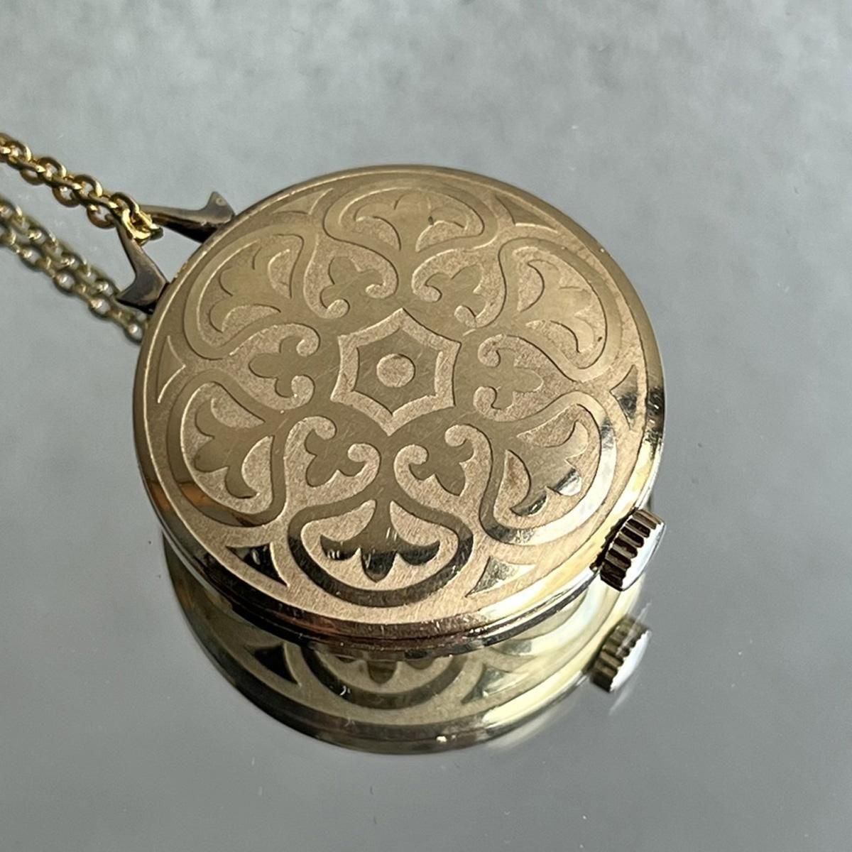 <img class='new_mark_img1' src='https://img.shop-pro.jp/img/new/icons13.gif' style='border:none;display:inline;margin:0px;padding:0px;width:auto;' />SEIKO PENDANT WATCHʥ ڥȥå GOLD