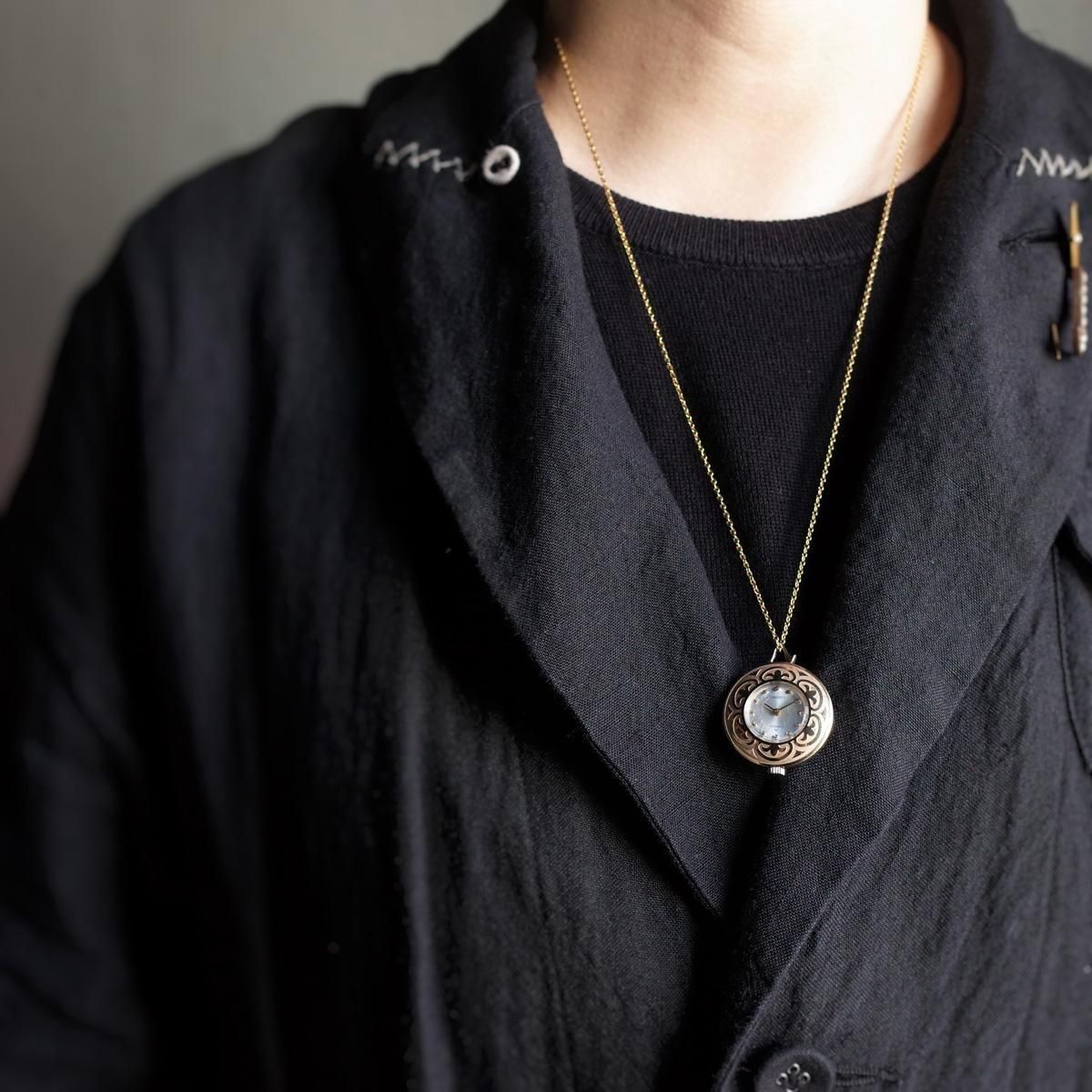 SEIKO PENDANT WATCH（セイコー ペンダントウォッチ）唐草模様