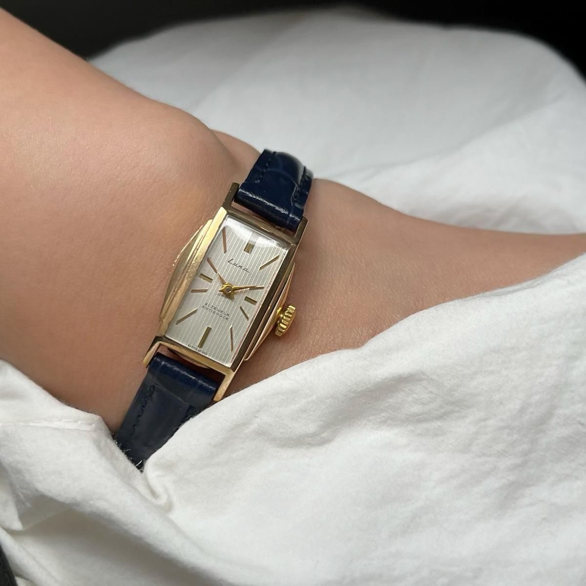 ORIENT LUNA（オリエント ルナ）14K金張 レクタンギュラーケース