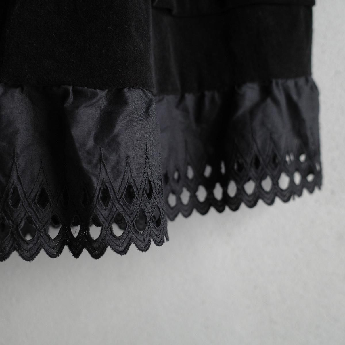 <img class='new_mark_img1' src='https://img.shop-pro.jp/img/new/icons13.gif' style='border:none;display:inline;margin:0px;padding:0px;width:auto;' />HALLELUJAH 7, Jupe Edouardienneʥϥ ɥǥ ȡBlack