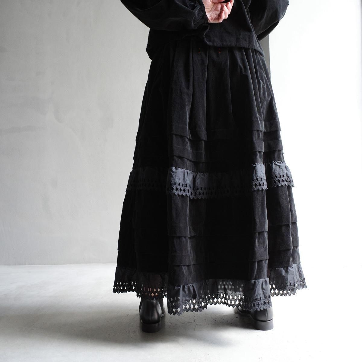 <img class='new_mark_img1' src='https://img.shop-pro.jp/img/new/icons13.gif' style='border:none;display:inline;margin:0px;padding:0px;width:auto;' />HALLELUJAH 7, Jupe Edouardienneʥϥ ɥǥ ȡBlack