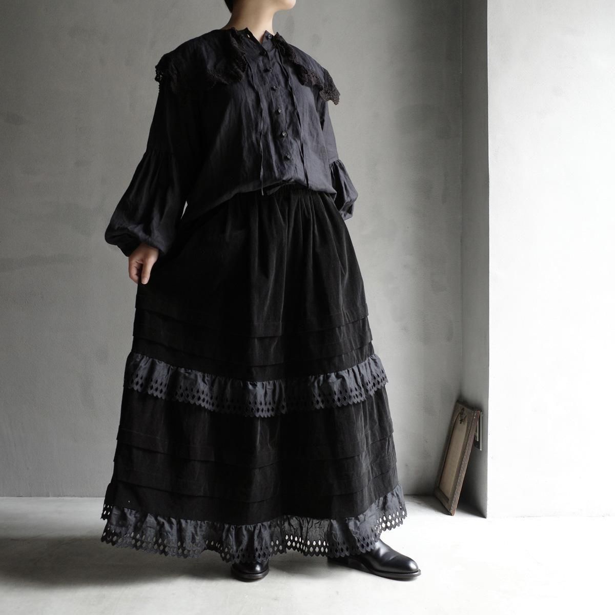 <img class='new_mark_img1' src='https://img.shop-pro.jp/img/new/icons13.gif' style='border:none;display:inline;margin:0px;padding:0px;width:auto;' />HALLELUJAH 7, Jupe Edouardienneʥϥ ɥǥ ȡBlack