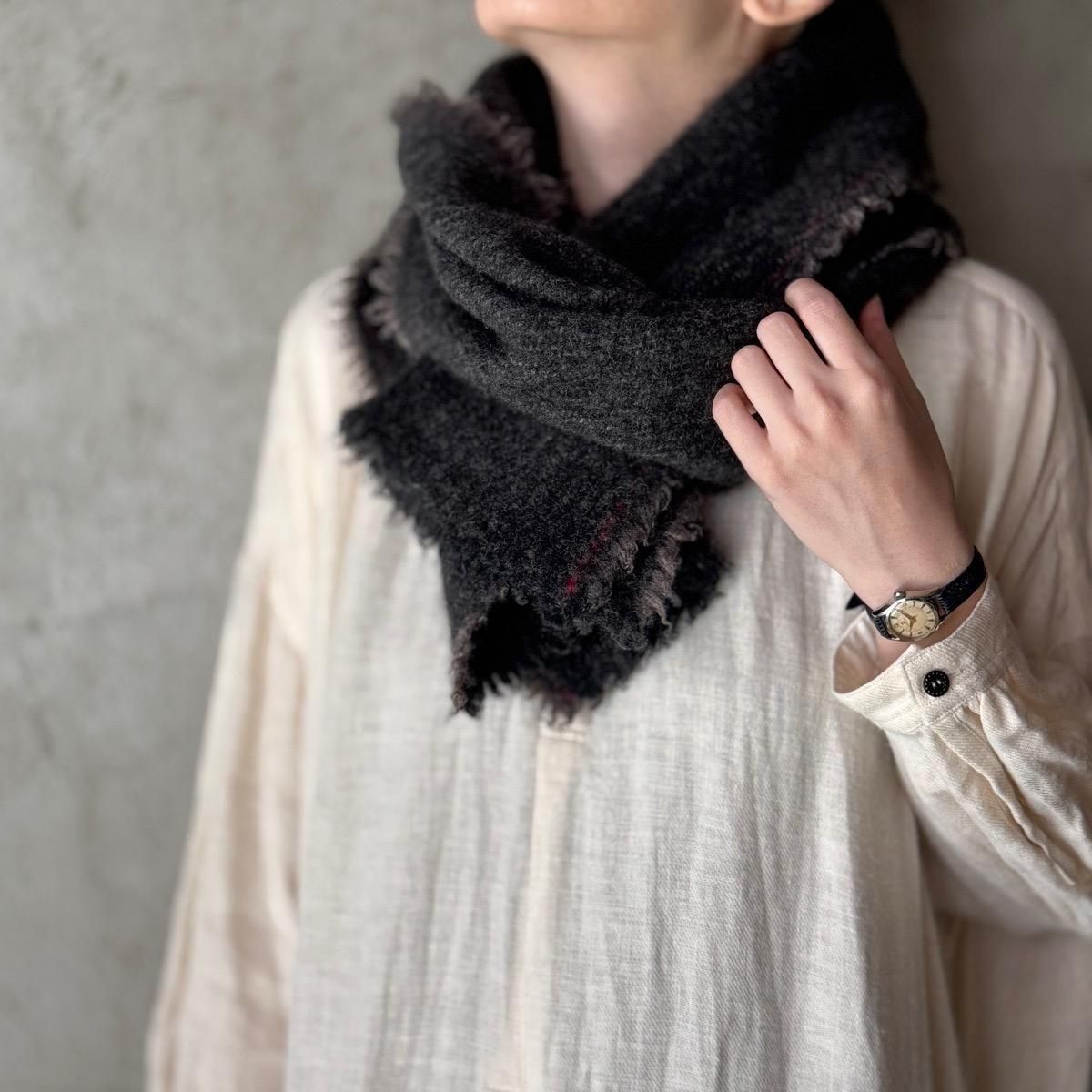 スズキタカユキ Suzuki Takayuki ストール マフラー suzuki takayuki fulling stole（スズキタカユキ フリング